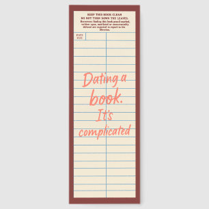 Cute Library Card With Quote Bookmarks