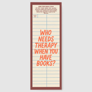 Cute Library Card With Quote Bookmarks