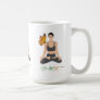 Cute Life Artist Quote Butterfly Yoga Inspiration Coffee Mug