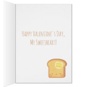 Cute Life is Butter with You Pun Valentines Day (Inside (Right))