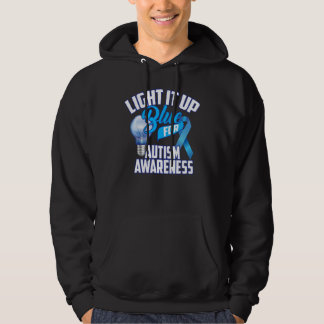 Cute Light It Up Blue For Autism Awareness Shirt G