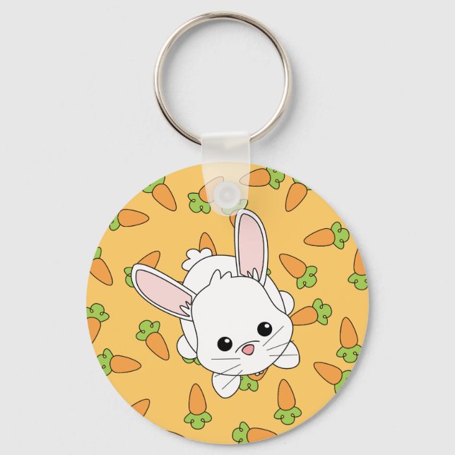 Cute Lil' Bunny Keychain (Front)