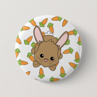 Cute Lil' Bunny Pinback Button