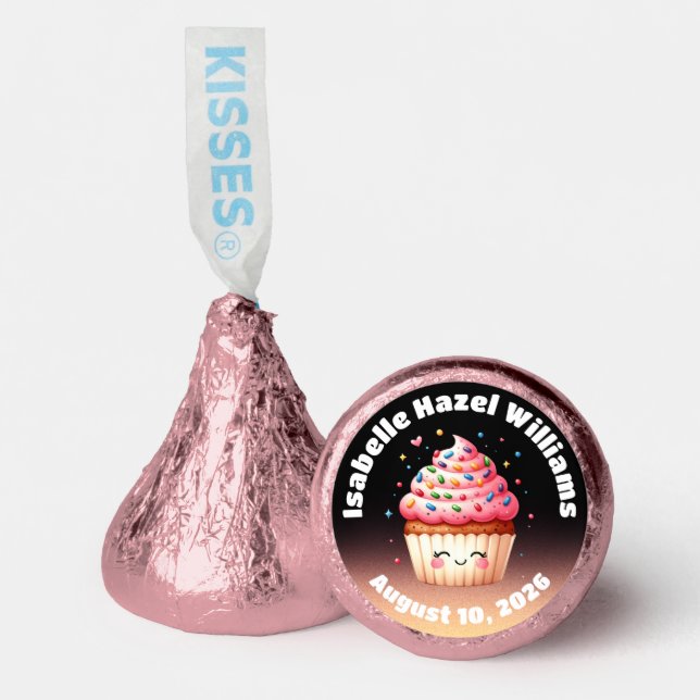 Cute L'il Cupcake Candy Sprinkles Baby Shower (Front)