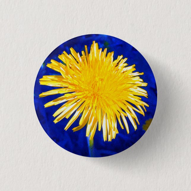 Cute 'lil' Dandelion Button (Front)