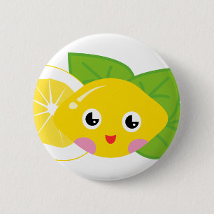 Cute Lil' Lemon Button