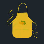 Cute Lil' Lemon Kids' Apron<br><div class="desc">Cute lil' lemon isn't sour at all. He looks rather sweet with this glowing smile.</div>
