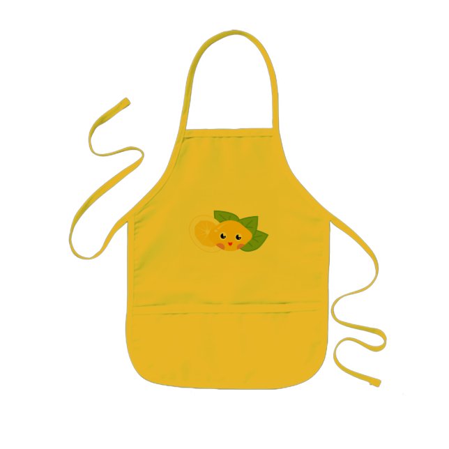 Cute Lil' Lemon Kids' Apron (Front)