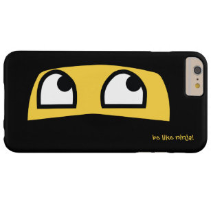 Cute lil Ninja emoji Barely There iPhone 6 Plus Case