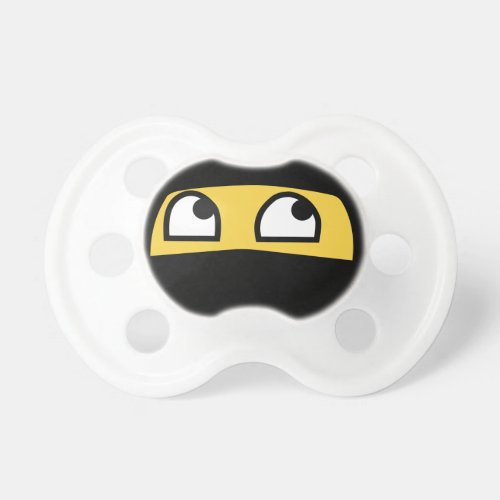 Cute Lil Ninja emoji Pacifier