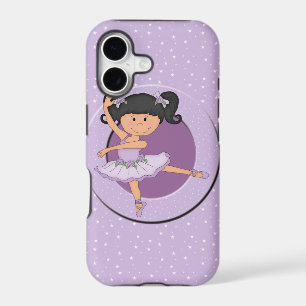 Cute Lilac Ballerina 1 iPhone 17 Case