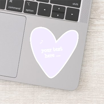 Cute Lilac Heart - Custom