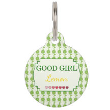 Cute Lime Pattern Good Girl