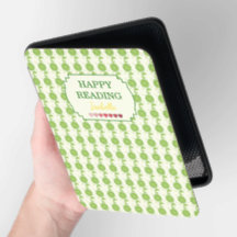 Cute Lime Pattern Happy Reading