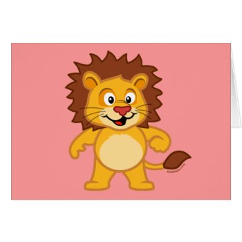 Cute Lion by cuteunion at Zazzle