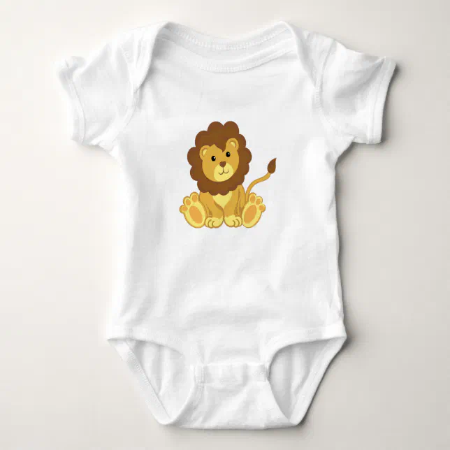 Cute Lion Baby Clothing Baby Bodysuit Zazzle