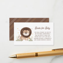Cute Lion Baby Shower Roaring Books for Baby