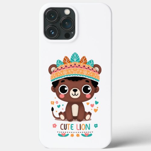 Cute Lion iPhone 13 Pro Max Case