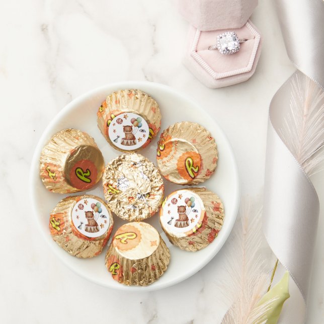 Cute Lion Circus Kids BIrthday Party Reese's Peanut Butter Cups (Wedding)