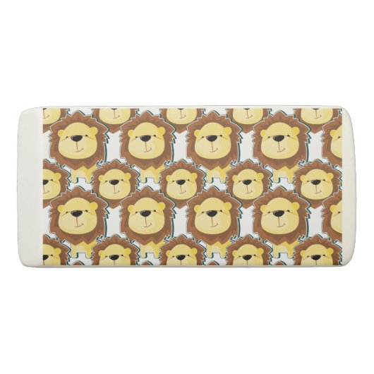 Cute Lion Eraser (Back)