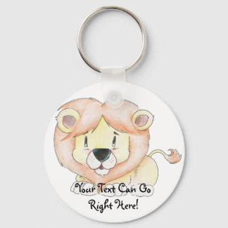 Cute Lion Keychain