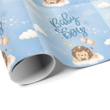 Cute Lion King Baby Boy wapping paper