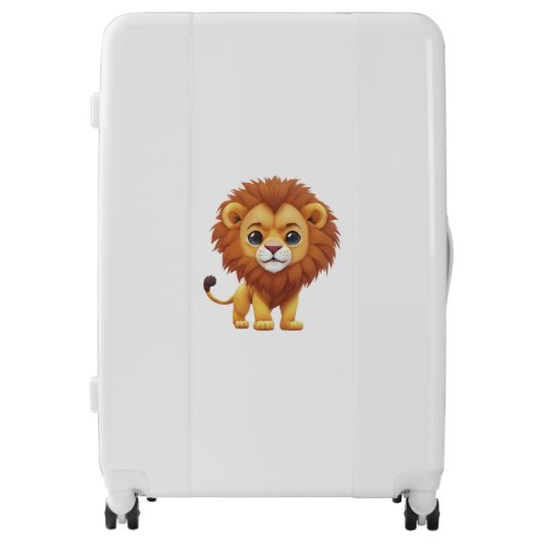 Cute Lion Luggage