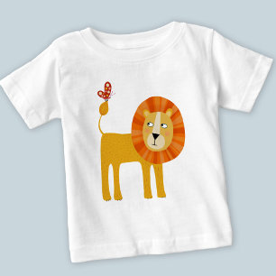 Cute Lion Safari Animal Baby T-Shirt