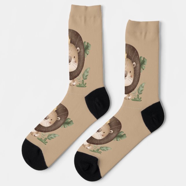 Cute Lion  Socks (Left)