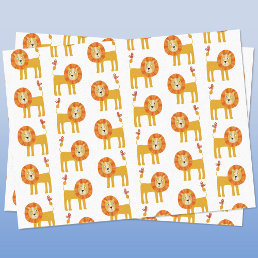Cute Lion Tissue Paper