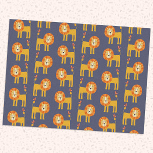 Cute Lion Tissue Paper