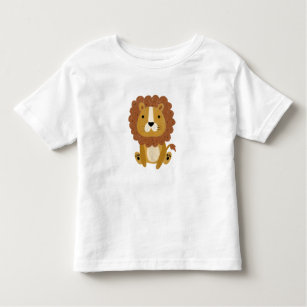 Cute Lion Toddler T-shirt
