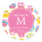 Cute Litte Owls Monogrammed