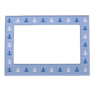 Cute Little Anchor Pattern Magnetic Frame