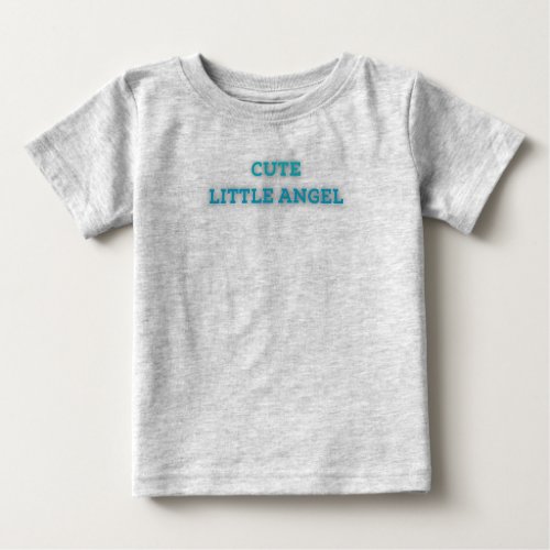 Cute Little Angel  Baby T_Shirt