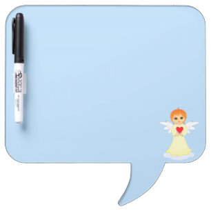 Cute Little Angel Dry Erase Board