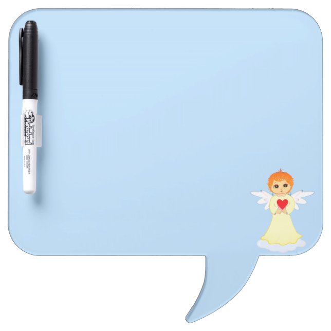 Cute Little Angel Dry Erase Board (Front)
