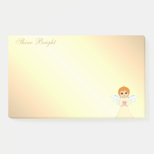 Cute Little Angel Post-it Notes (Front)