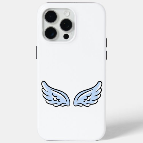 Cute Little Angels Wings iPhone 15 Pro Max Case