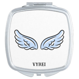 Cute Little Angel’s Wings Compact Mirror