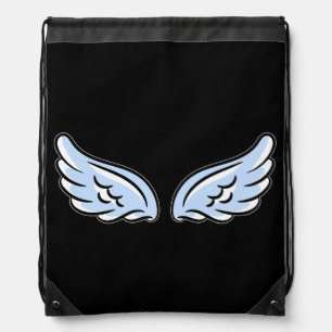 Cute Little Angel’s Wings Drawstring Bag
