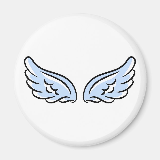 Cute Little Angel’s Wings Magnet (Front)