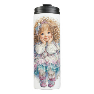 Cute Little Angel  Thermal Tumbler