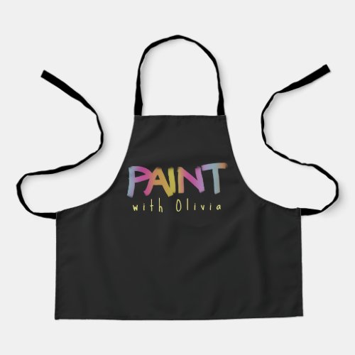 Cute Little Artist Studio Apron