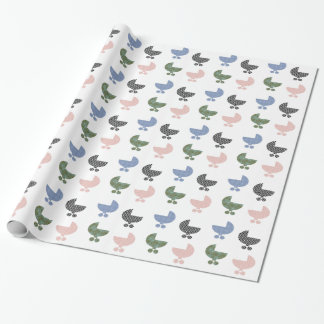 Cute Little Baby Buggies Wrapping Paper