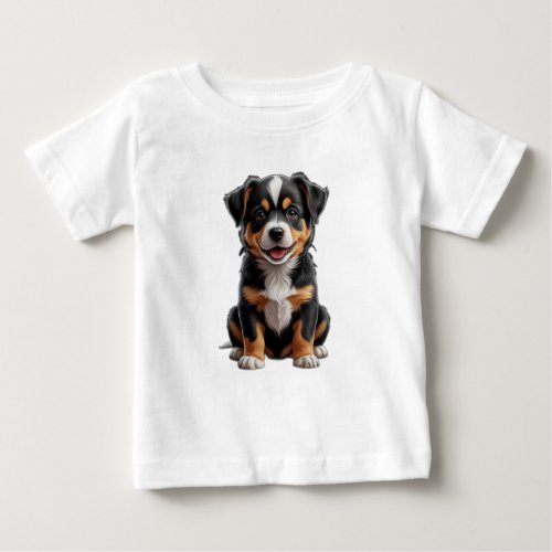 cute little baby dog baby T_Shirt