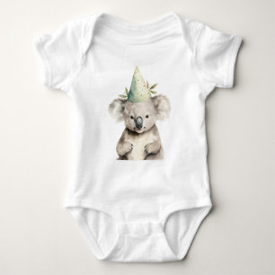 Cute Little Baby Koala Bear Animal Bodysuit