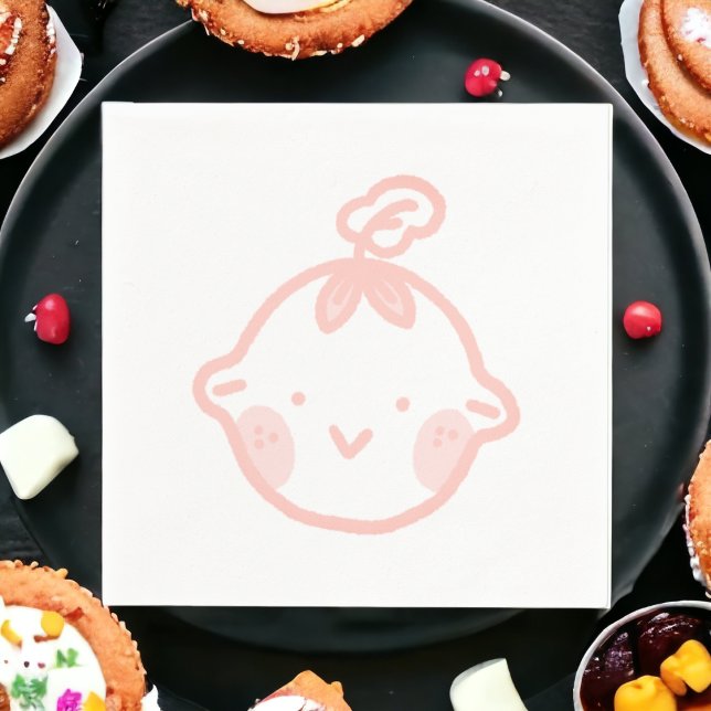 Cute Little Baby Napkins (baby shower theme party use and throw napkin,party decoration dinner table decor,event custom napkin)