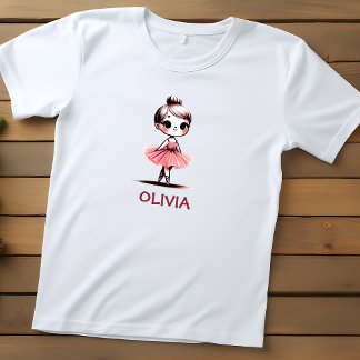 Cute Little Ballerina Toddler T-shirt