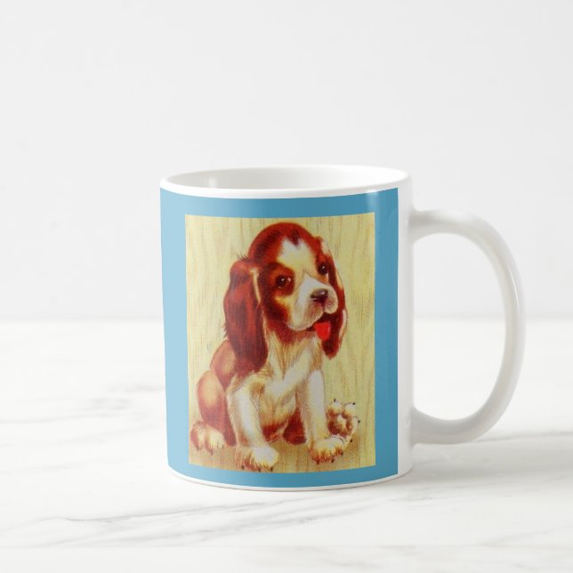 cute little beagle puppy coffee mug (Right)